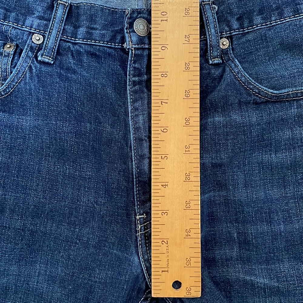 Levi’s 559 36 x 30 Mens Blue Jeans Pockets 100% Cotton - Picture 9 of 14